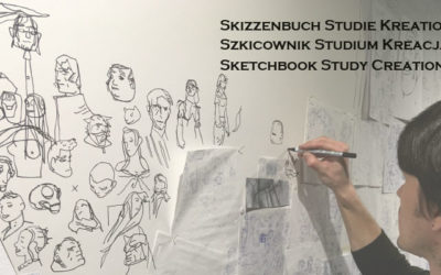 Skizzenbuch Studie Kreation / Szkicownik Studium Kreacja / Sketchbook Study Creation